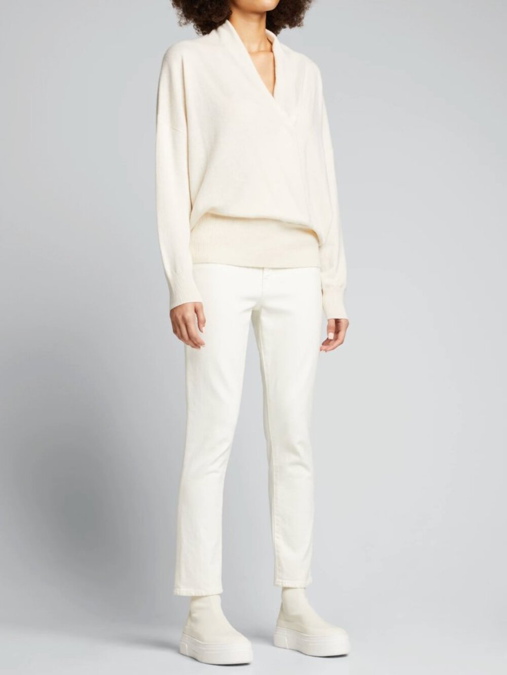 Khaite Ludlow Stretch Sock Sneakers